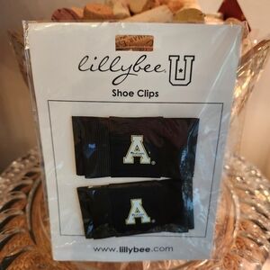 Appalachian State App Mountaineer Lillybee U Shoe Clips NCAA Sorority Cheer 📣